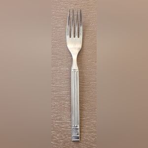 United Airlines Vintage 1980's Silverplate Oneida Silverware Fork